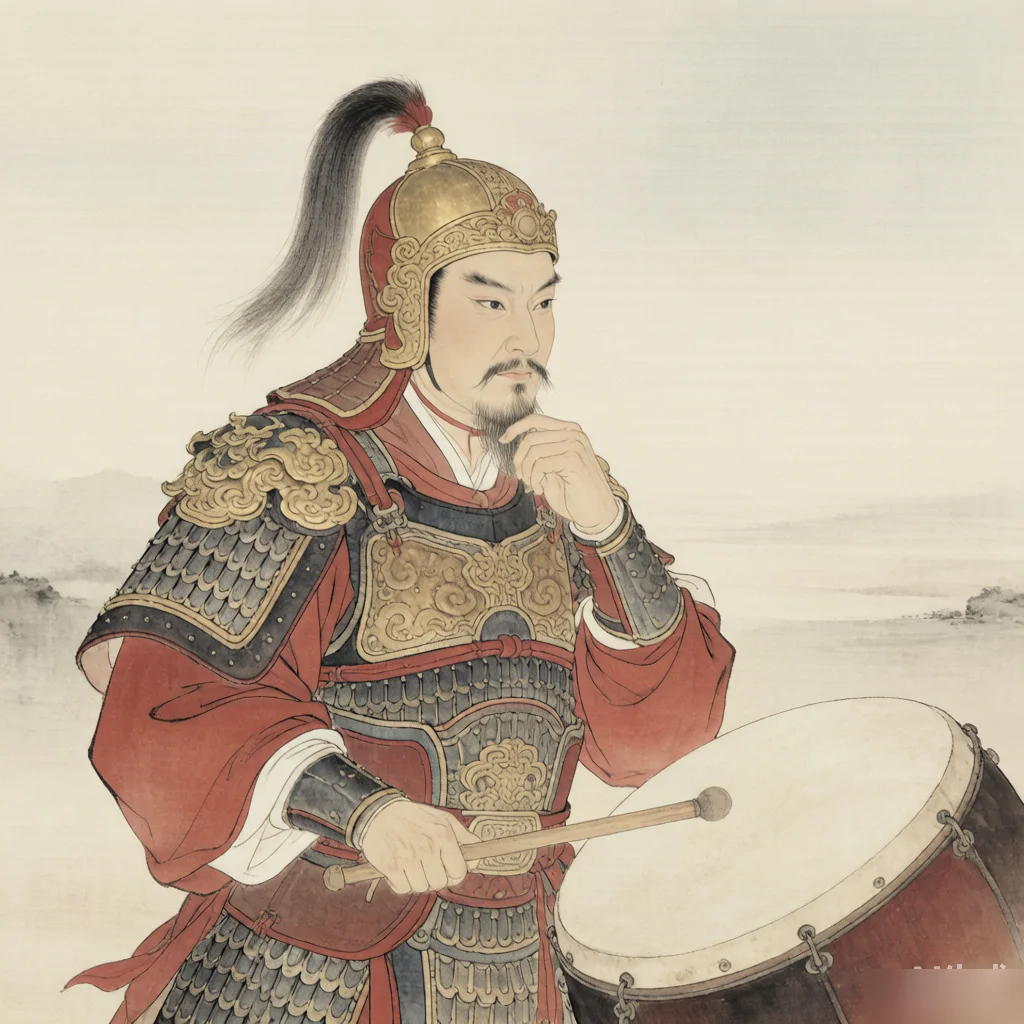 Unity of Will Becomes an Impregnable City — gongbi style painting