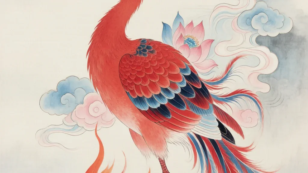 The Bifang: The Crane of the Burning Mountain