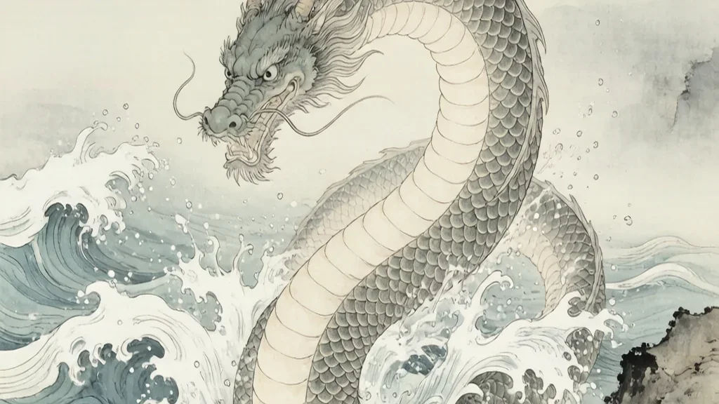 The Flood Dragon: The Serpent of the Deep River