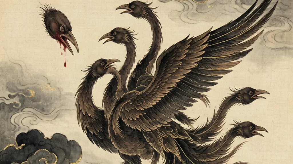 The Nine-Headed Bird: The Ominous Creature of Chu Myth