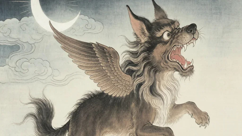 The Celestial Dog: The Eater of the Sun and Moon