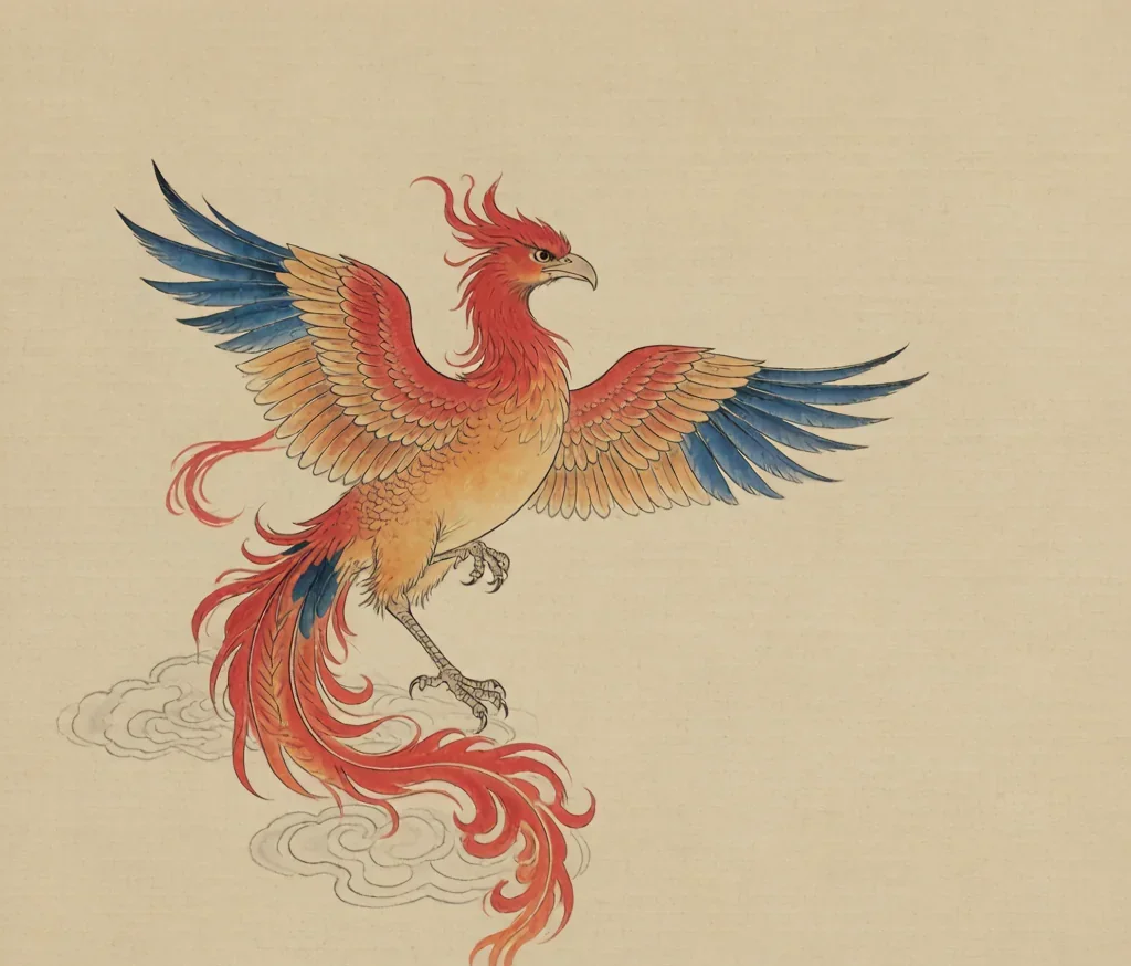 The Vermillion Bird: Guardian of the South