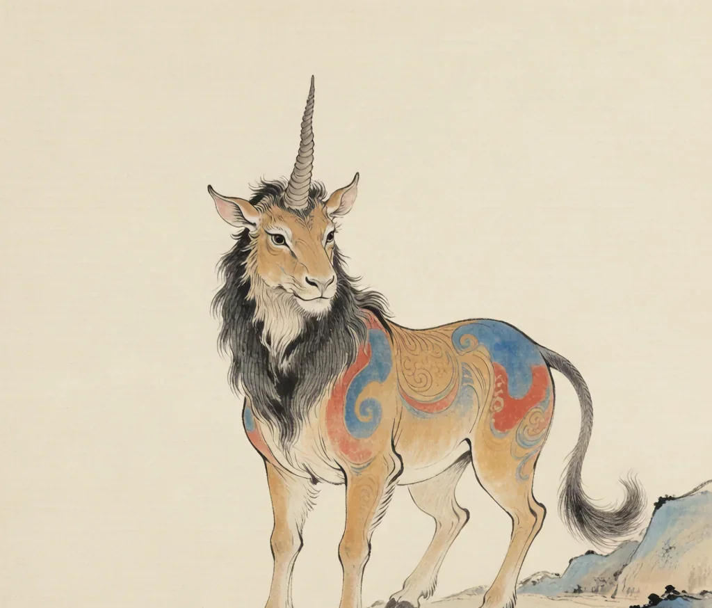 Xiezhi (獬豸): The One-Horned Beast of Justice