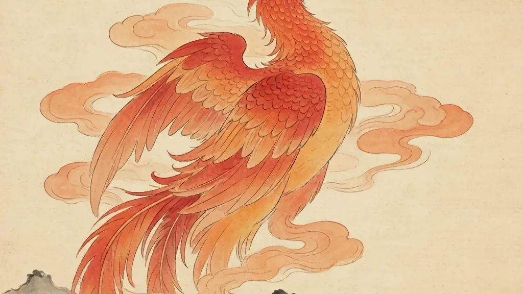 The Vermilion Bird: The Southern Guardian of Fire