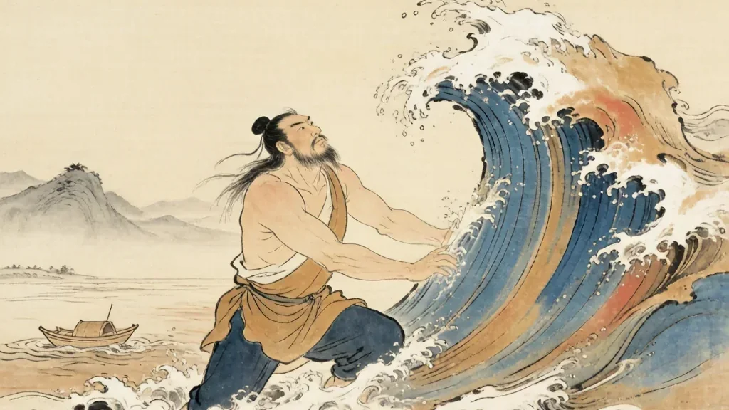 Yu the Great Controls the Flood