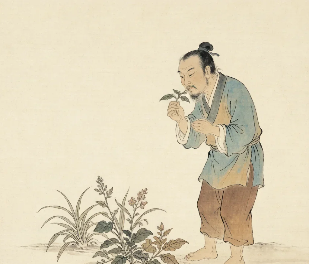 Shennong: The Farmer God Who Tasted a Hundred Herbs