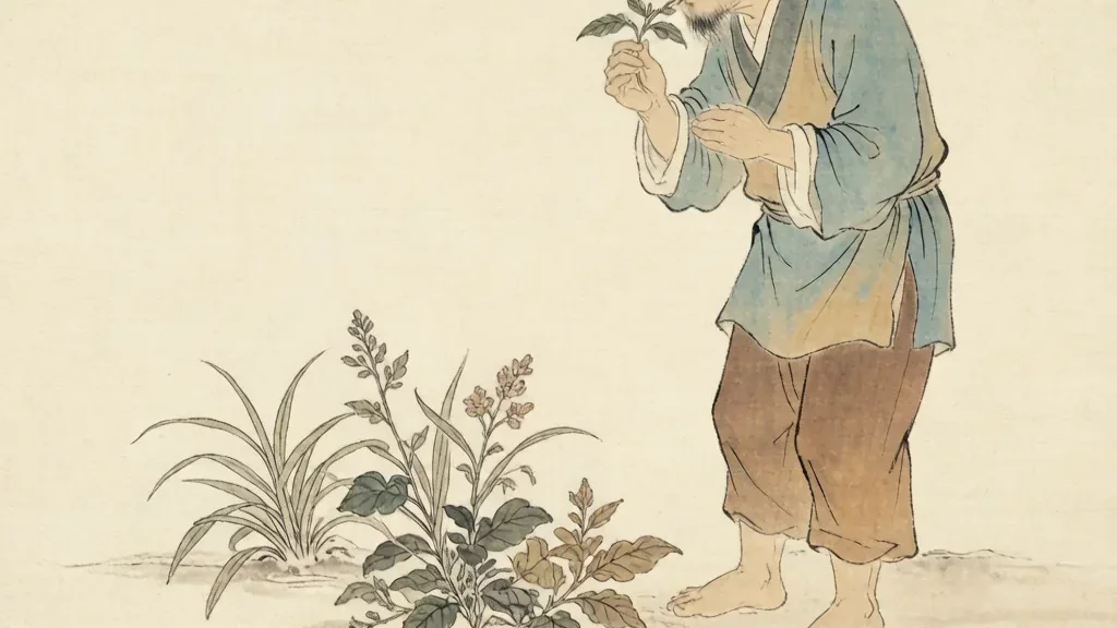 Shennong: The Farmer God Who Tasted a Hundred Herbs