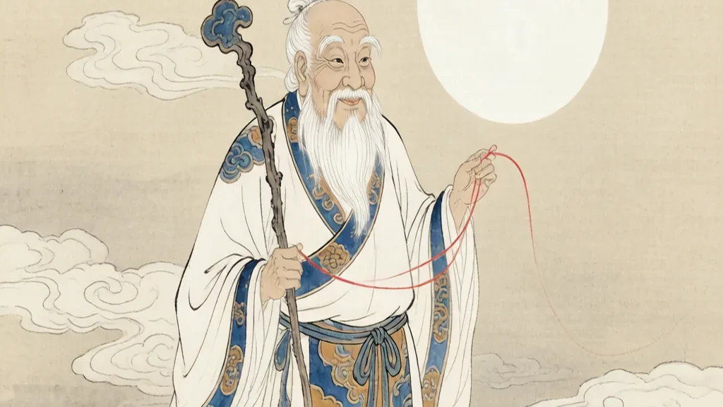 Yue Lao: The Old Man of the Moon Who Ties the Red Thread