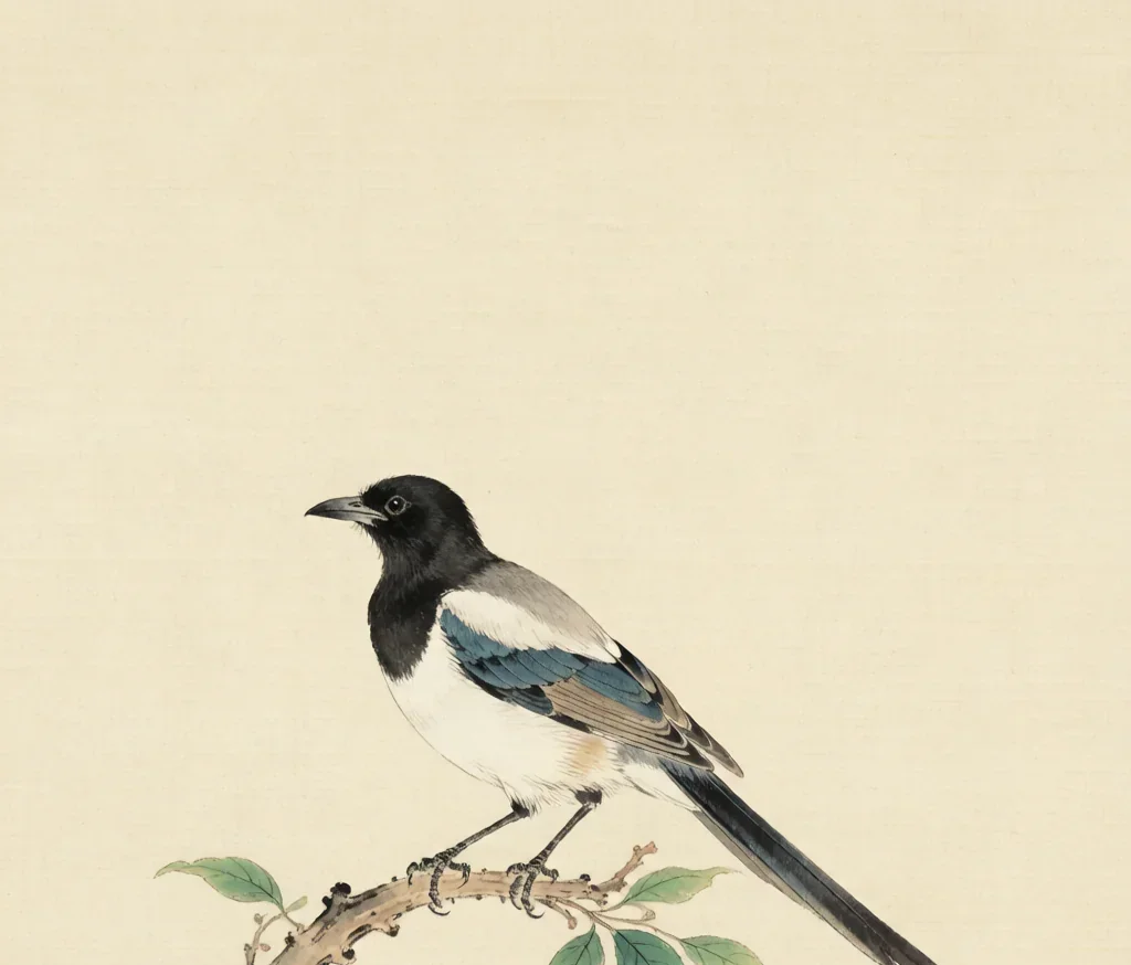 The Magpie: Bringer of Good News (喜鹊)