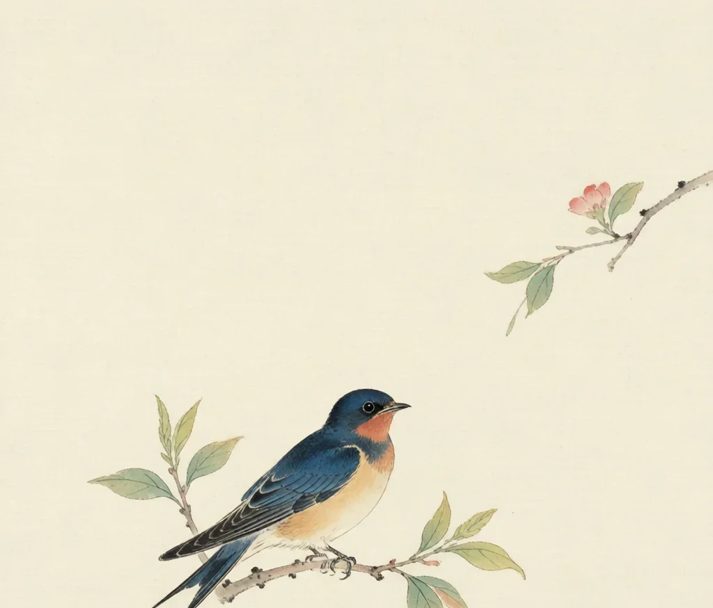 The Swallow: Herald of Spring and Home (燕)