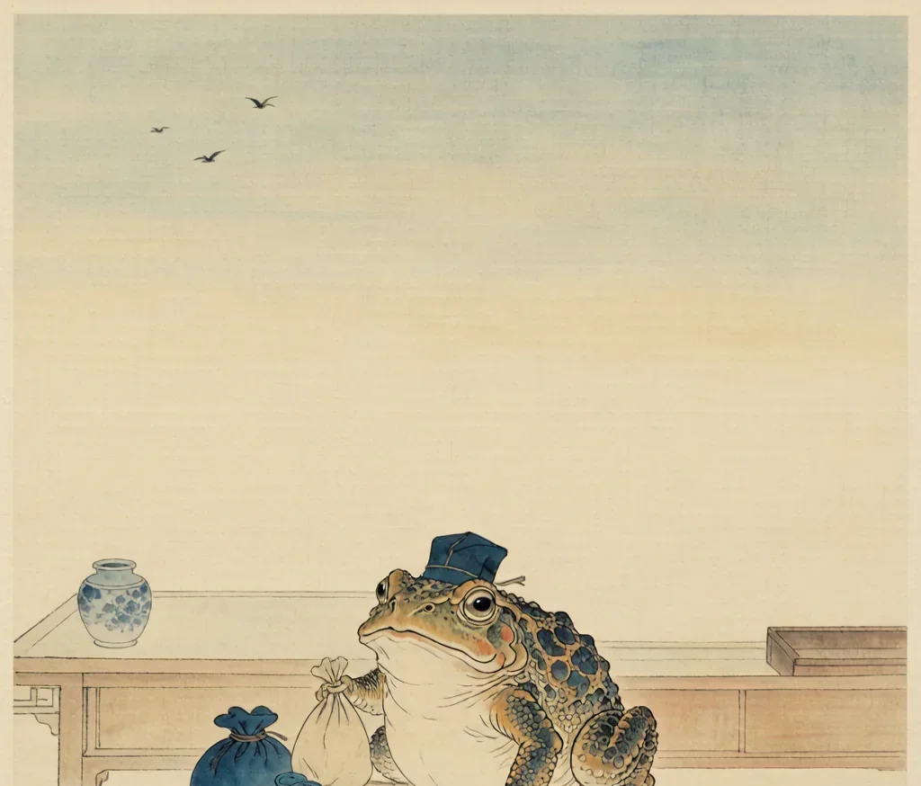 The Toad: Liu Hai and the Money Toad (蟾蜍)