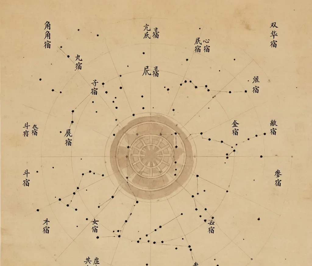 The Twenty-Eight Lunar Mansions : China's Ancient Star Map