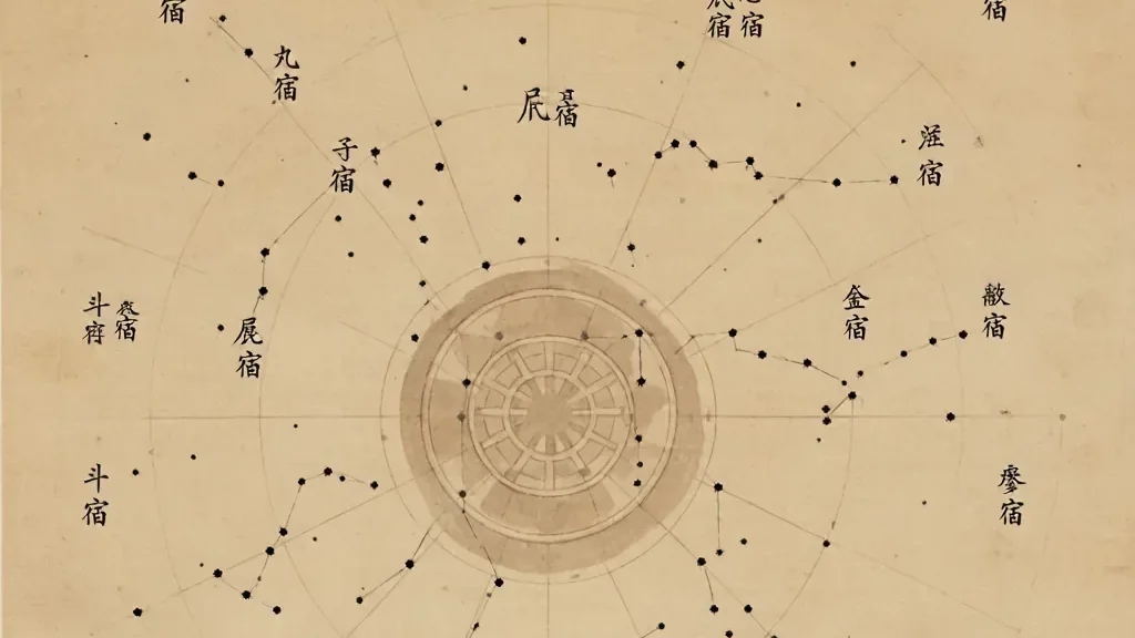 The Twenty-Eight Lunar Mansions (二十八宿)