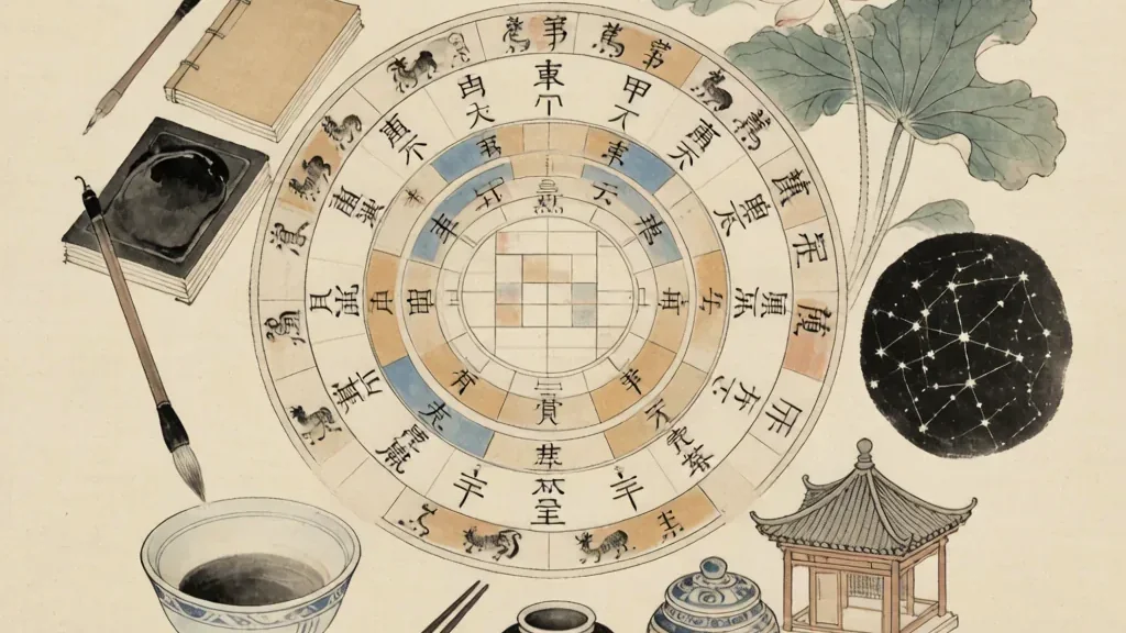 The Chinese Calendar and Sexagenary Cycle (农历与干支)