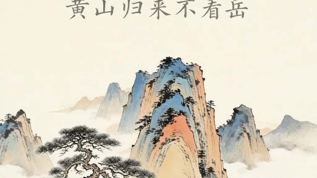 Huangshan: The Loveliest Mountain of China