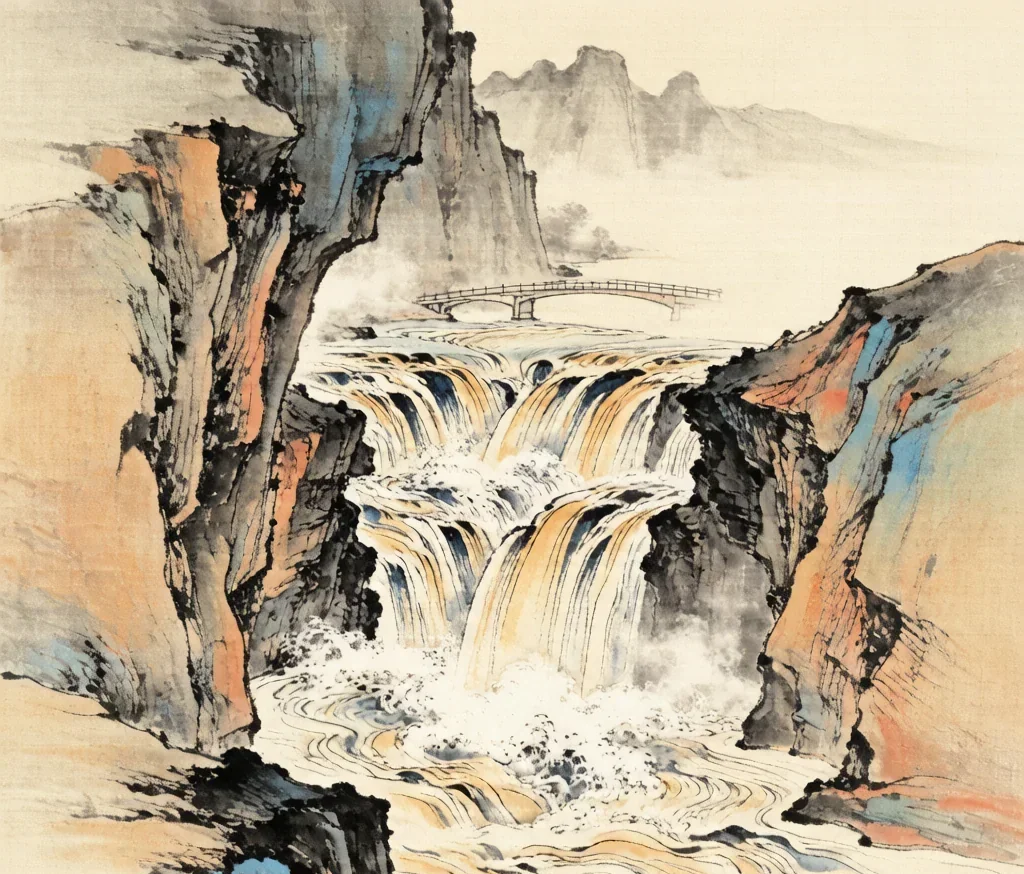 Hukou Waterfall (黄河壶口瀑布) — The Yellow River's Roar