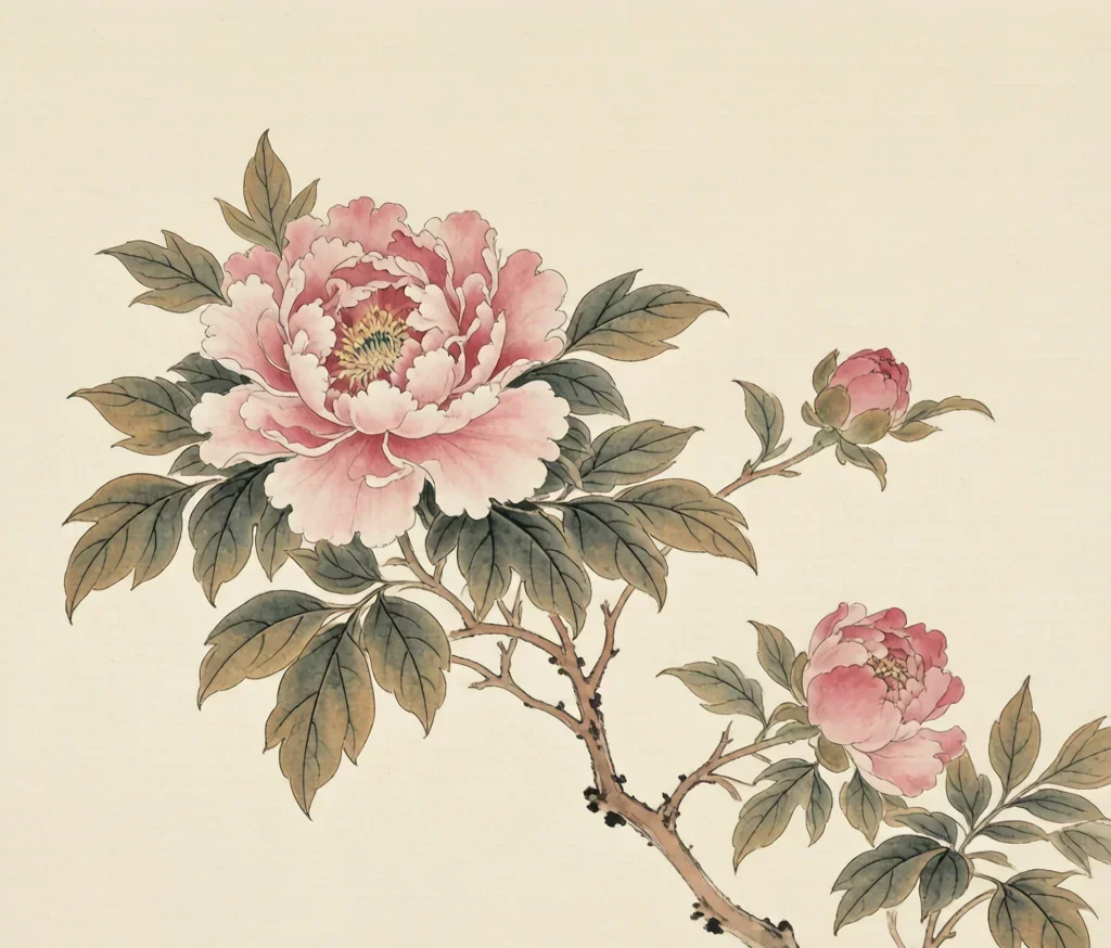 Peony (牡丹) — King of Flowers