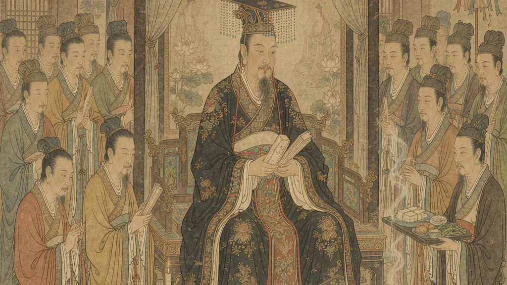 Emperor Wu of Liang: The Buddhist Emperor Who Ate His Empire's Sins
