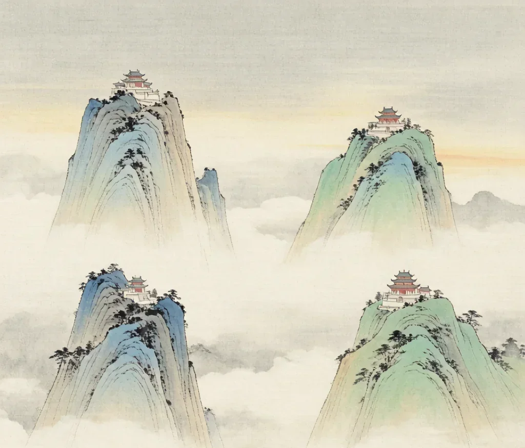 The Four Sacred Buddhist Mountains of China