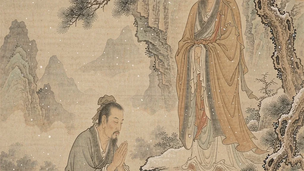 Huike: The Disciple Who Cut Off His Arm for Truth