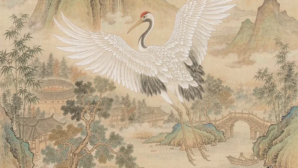 White Crane: The Graceful Wing of Fujian