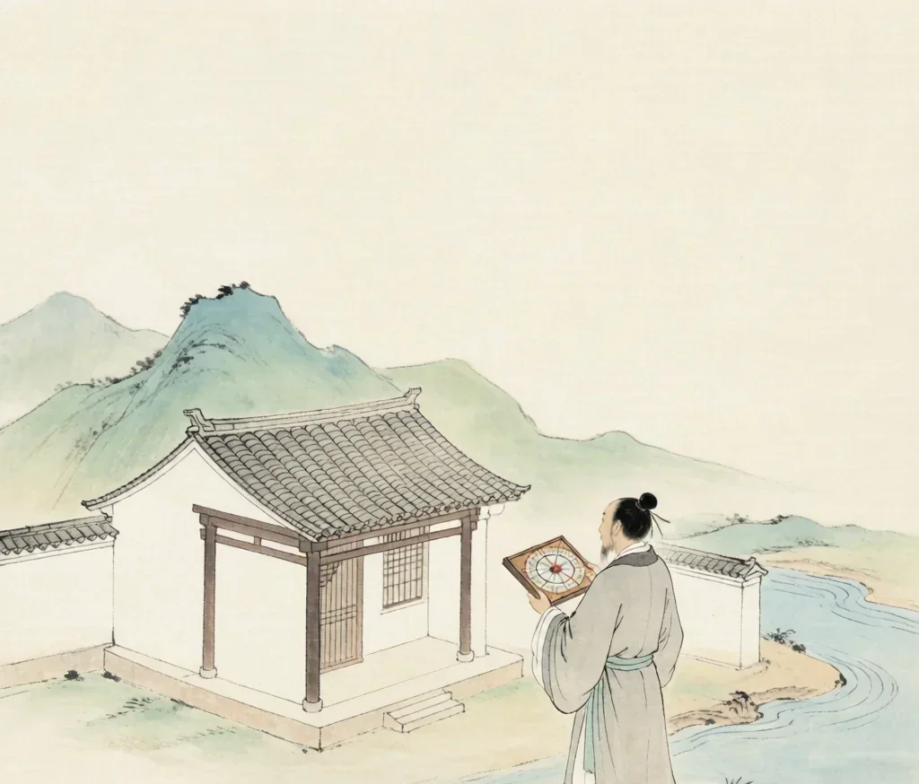 Feng Shui: Arranging the World in Harmony — gongbi style painting
